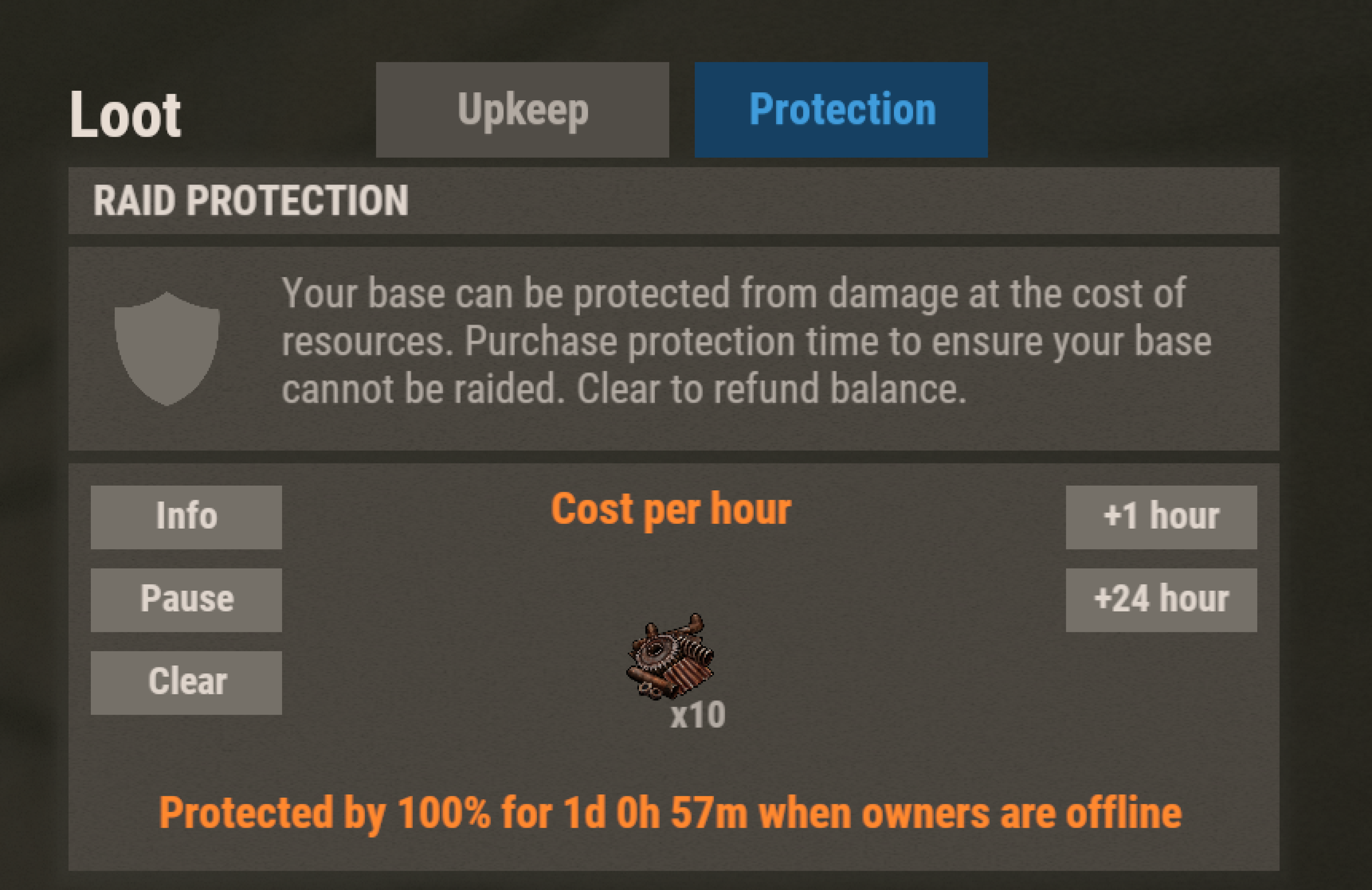 Raid Protection